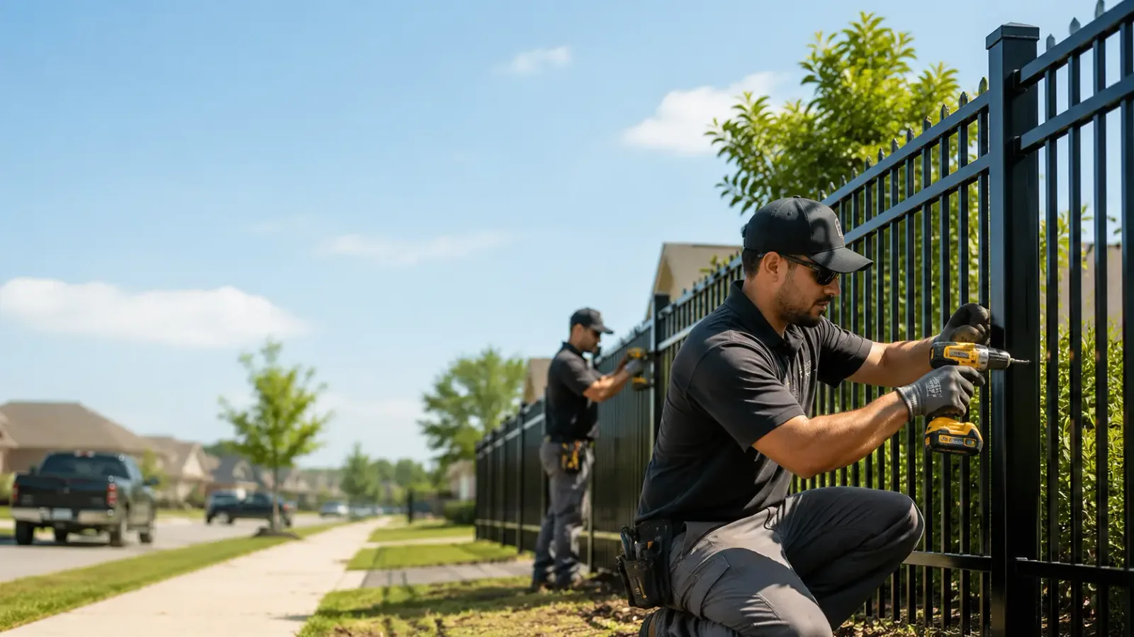 Metal Fence Installation in Pitkin, LA